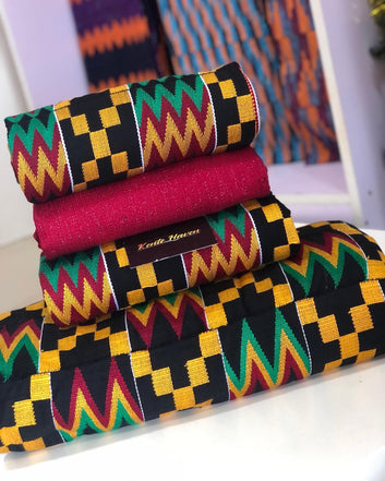 Kente Haven Hand Weaved Kente Cloth KH191