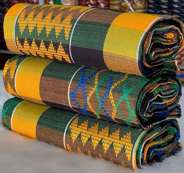 MG Authentic Hand Weaved Kente Cloth A9773