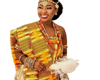 MG Authentic Hand Weaved Kente Cloth A1134