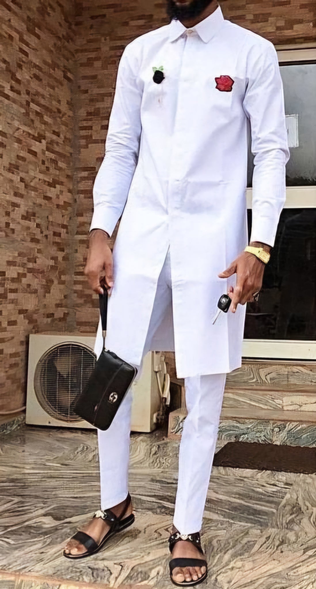 MG Men's Traditional African Wear/ Kafka, African Suit T28