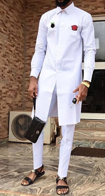 MG Men's Traditional African Wear/ Kafka, African Suit T28