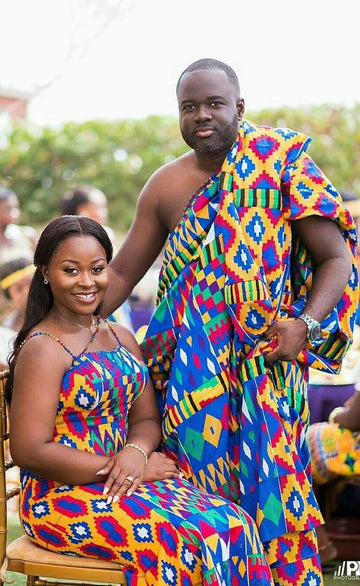 MG Premium Hand Weaved Kente Cloth P73