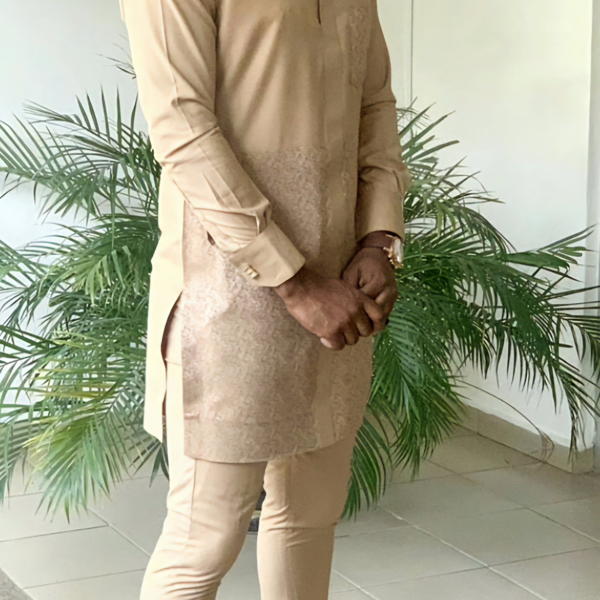 MG Men's Traditional African Wear/ Kafka, African Suit T85