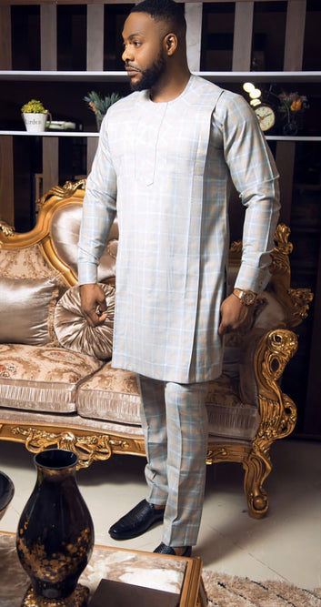 MG Men's Traditional African Wear/ Kafka, African Suit T79