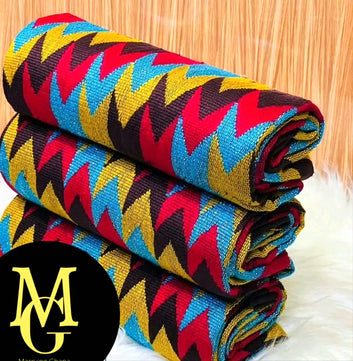 MG Premium Hand Weaved Kente Cloth P118