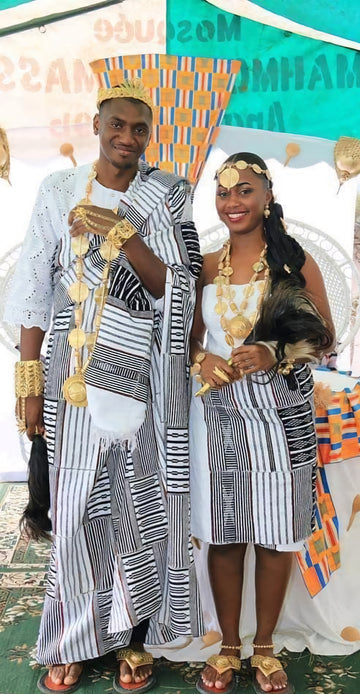 MG Authentic Hand Weaved Kente Cloth A279