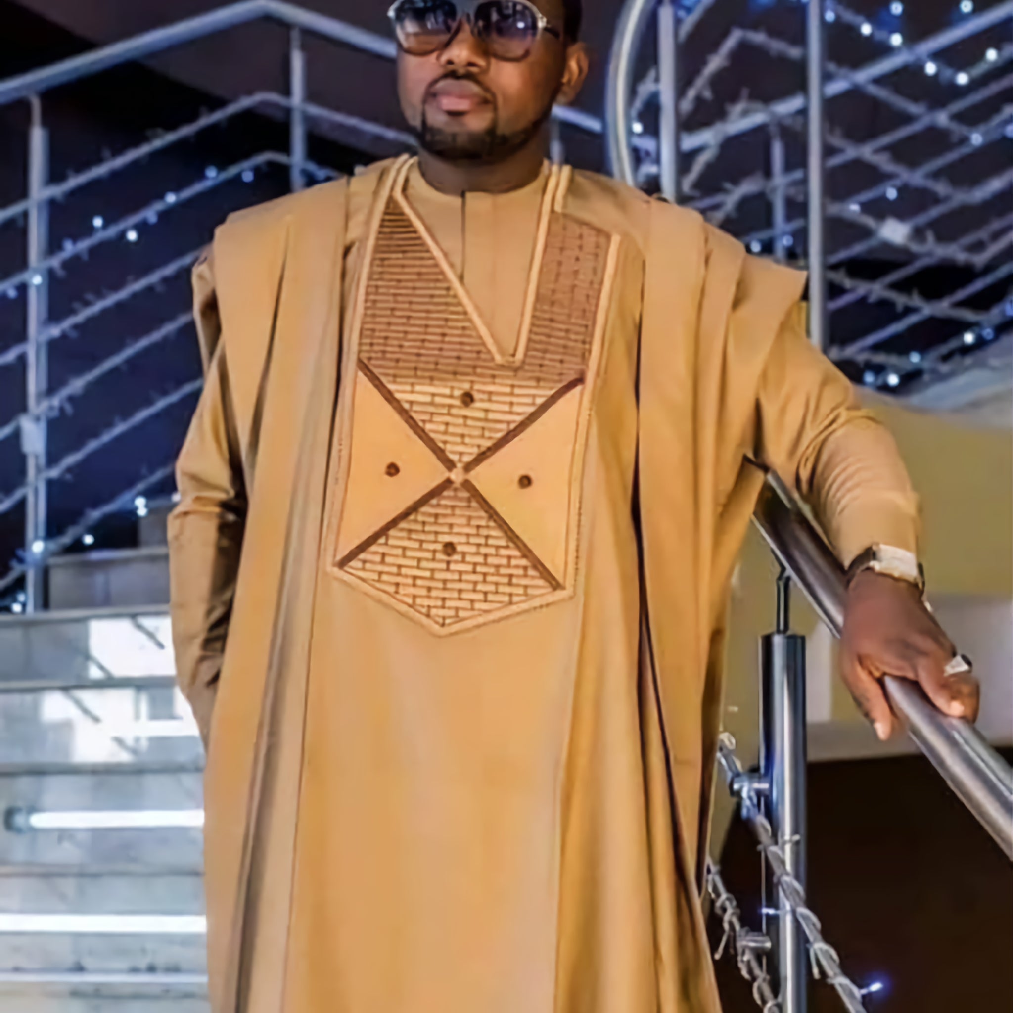 MG Prestige 4 Piece Yoruba Agbada Traditional Clothing AGP8