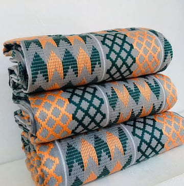 MG Authentic Hand Weaved Kente Cloth A00013