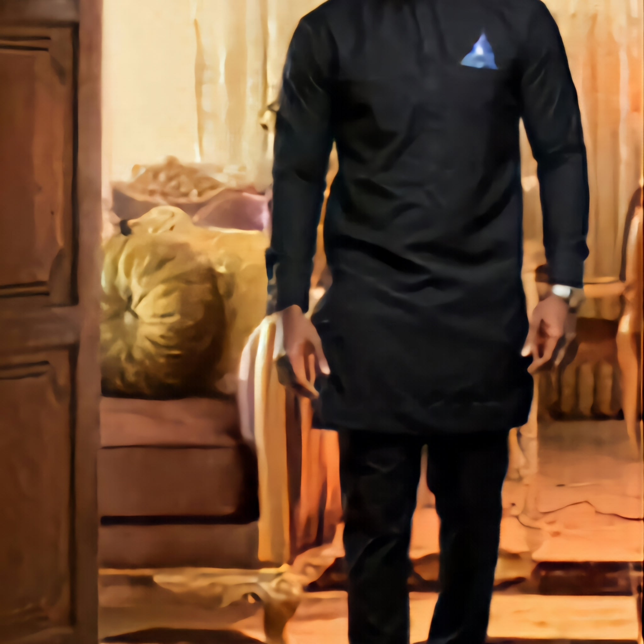 MG Men's Traditional African Wear/ Kafka, African Suit T7