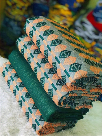 MG Authentic Hand Weaved Kente Cloth A0558