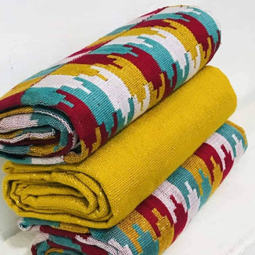 MG Premium Hand Weaved Kente Cloth P214