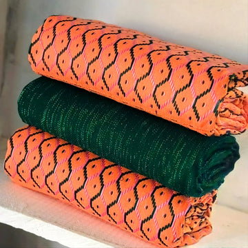 MG Authentic Hand Weaved Kente Cloth A740