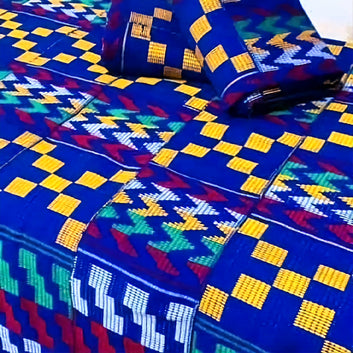 MG Authentic Hand Weaved Kente Cloth A863