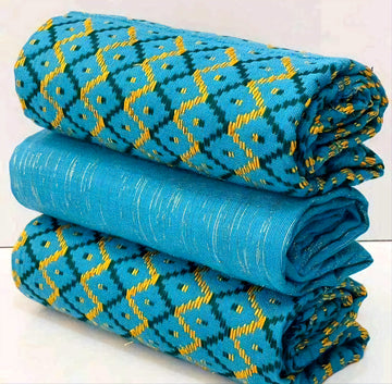 MG Authentic Hand Weaved Kente Cloth A743