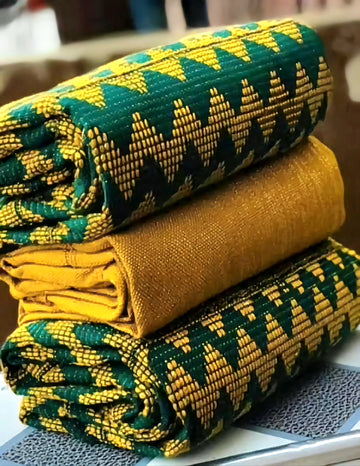 MG Authentic Hand Weaved Kente Cloth A800