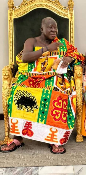 MG Royal Hand Weaved Kente Cloth Kings Attire R76