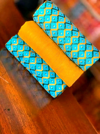 MG Authentic Hand Weaved Kente Cloth A744