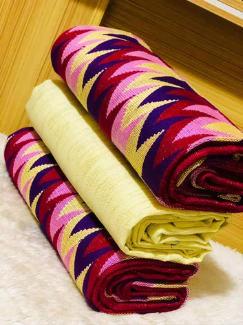 MG Premium Hand Weaved Kente Cloth P44