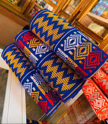 MG Authentic Hand Weaved Kente Cloth A875