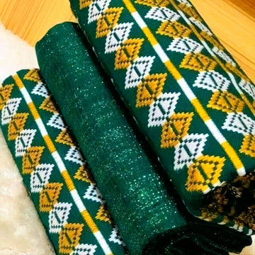 MG Authentic Hand Weaved Kente Cloth A556