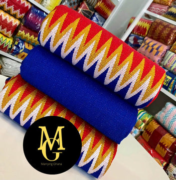 MG Premium Hand Weaved Kente Cloth P318