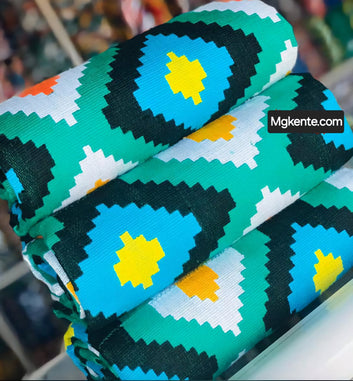 MG Authentic Hand Weaved Kente Cloth A09285