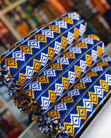 MG Authentic Hand Weaved Kente Cloth A09119