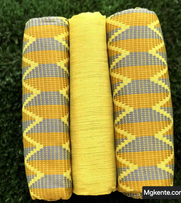 MG Authentic Hand Weaved Kente Cloth A00103