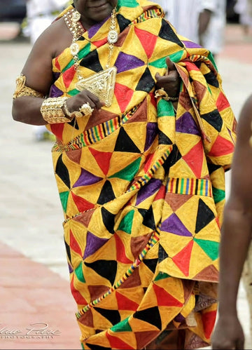 Royal Hand Weaved  Kente Cloth MGP57