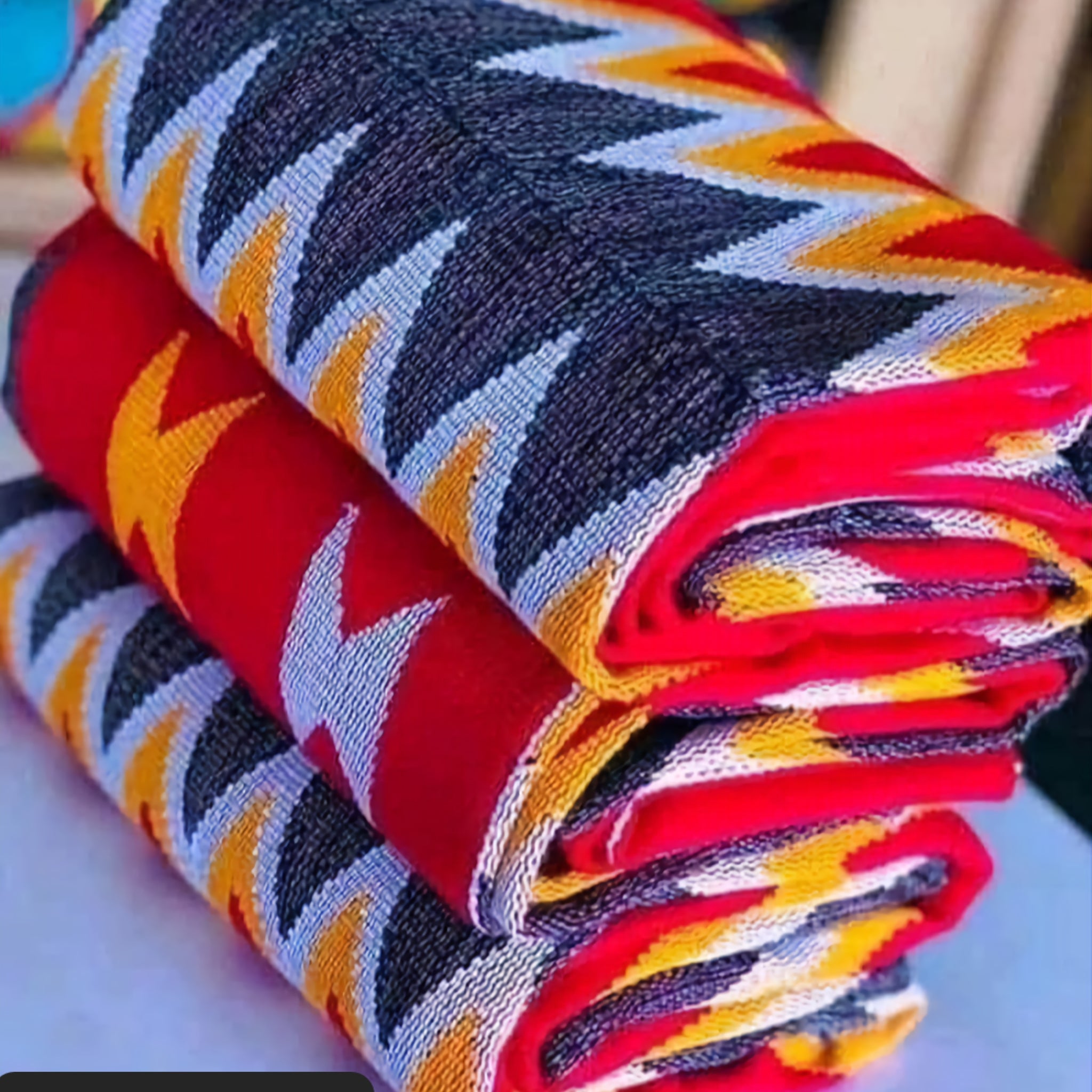 MG Premium Hand Weaved Kente Cloth P307