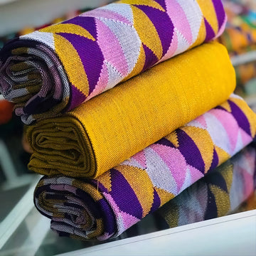 MG Premium Hand Weaved Kente Cloth P621