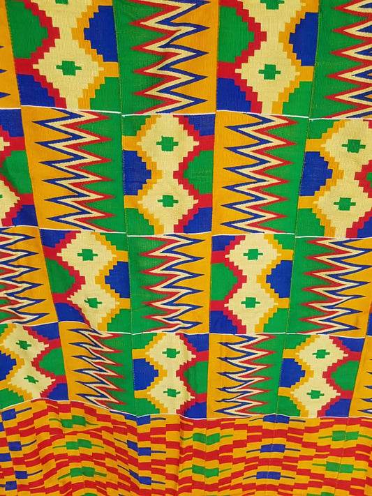 MG Premium Hand Weaved Kente Cloth P090