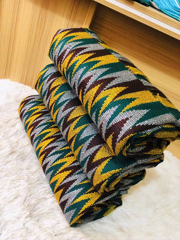 MG Premium Hand Weaved Kente Cloth P60