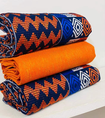 MG Authentic Hand Weaved Kente Cloth A872