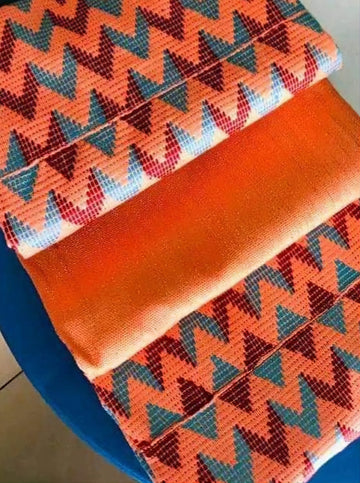 MG Authentic Hand Weaved Kente Cloth A826