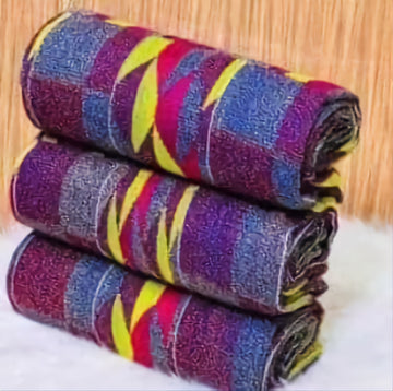 MG Premium Double Pattern Hand Weaved Kente Cloth P05001