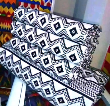 MG Authentic Hand Weaved Kente Cloth A78