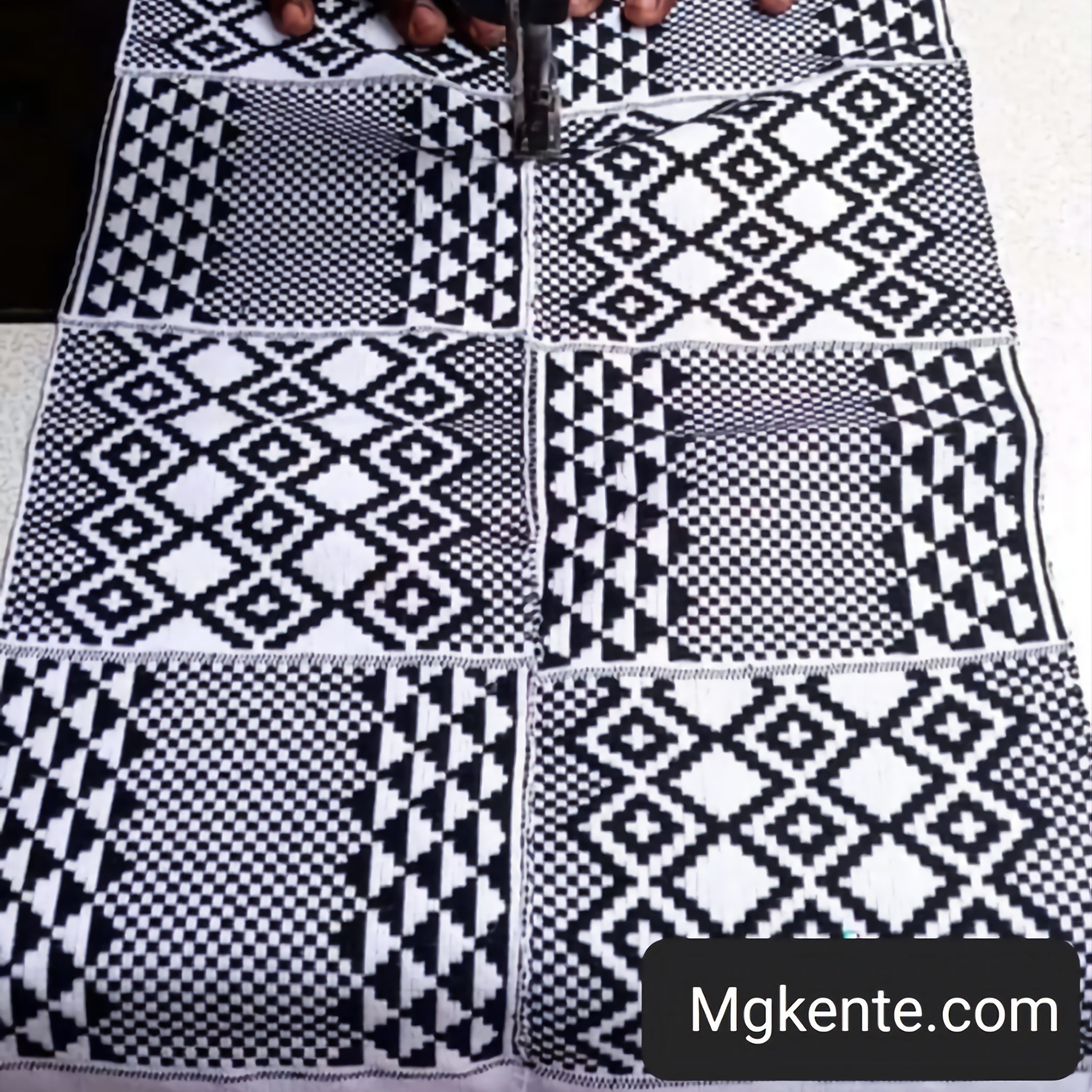 MG Authentic Hand Weaved Kente Cloth A649