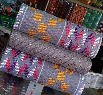 MG Authentic Hand Weaved Kente Cloth A886