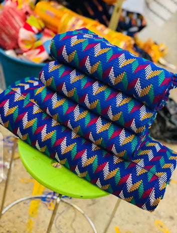 MG Authentic Hand Weaved Kente Cloth A838