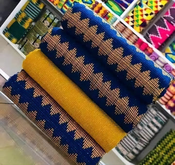 MG Authentic Hand Weaved Kente Cloth A815