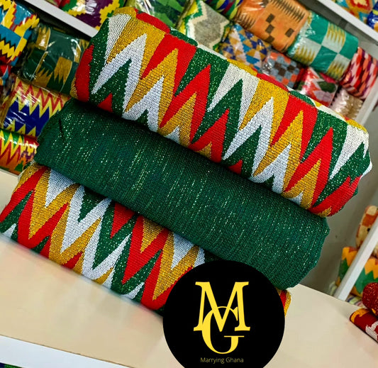 MG Premium Hand Weaved Kente Cloth P63