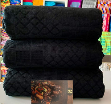 MG Funeral Authentic Hand Weaved Kente Cloth A183