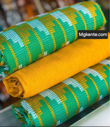 Authentic Hand Weaved Kente Cloth A897