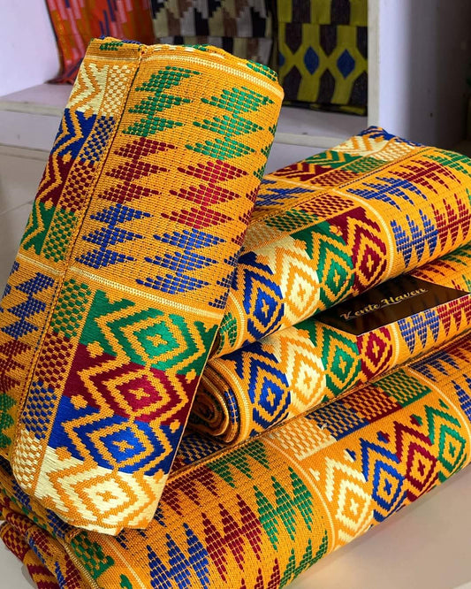 Kente Haven Hand Weaved Kente Cloth KH301