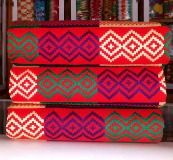 MG Authentic Hand Weaved Kente Cloth A73614