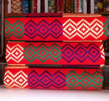 MG Authentic Hand Weaved Kente Cloth A73614