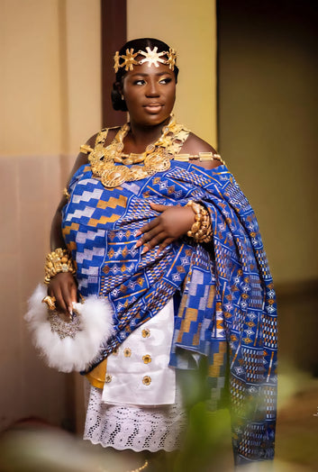 MG Authentic Hand Weaved Kente Cloth A1713