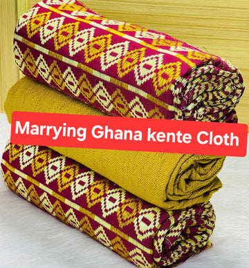 MG Authentic Hand Weaved Kente Cloth A73611