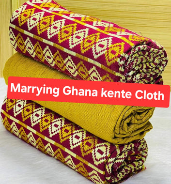 MG Authentic Hand Weaved Kente Cloth A73611